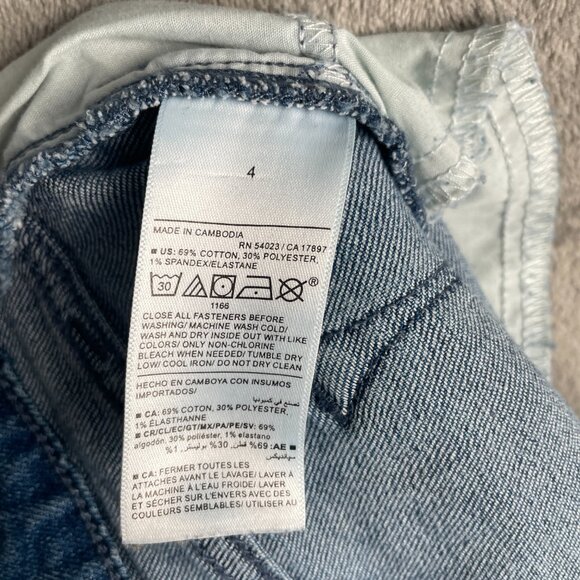 Old Navy Wow Boot-Cut Jeans Women’s 4 Blue Mid-Rise Stretch Flare Y2K Soft Denim - Picture 4 of 7